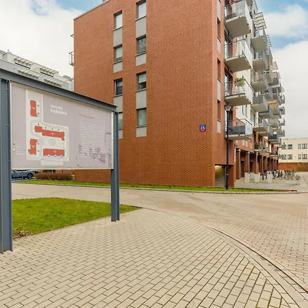 Minimalist In With Parking Near Kaliska By Renters Łódź