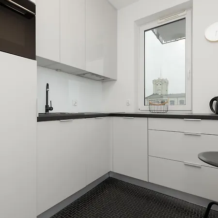 Apartment Minimalist In With Parking Near Kaliska By Renters *