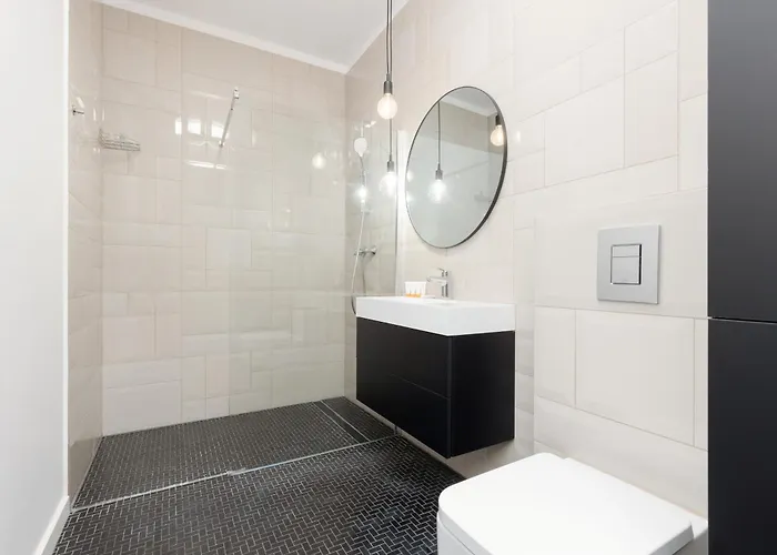 Minimalist In With Parking Near Kaliska By Renters Daire